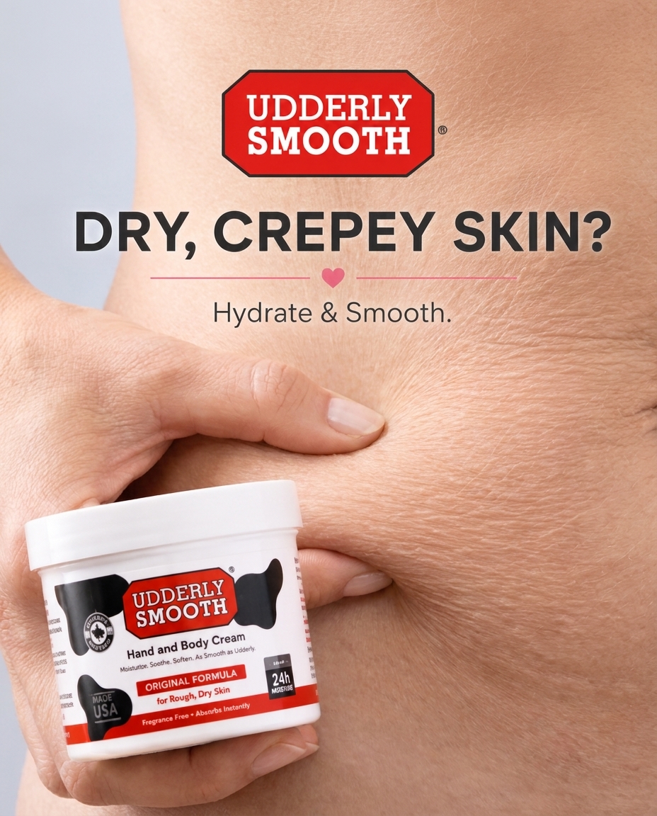 Udderly Smooth® Facebook ad