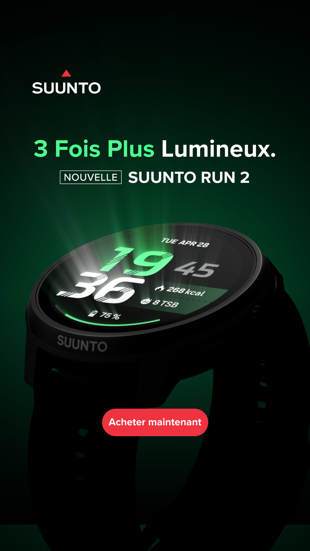 Suunto Facebook ad