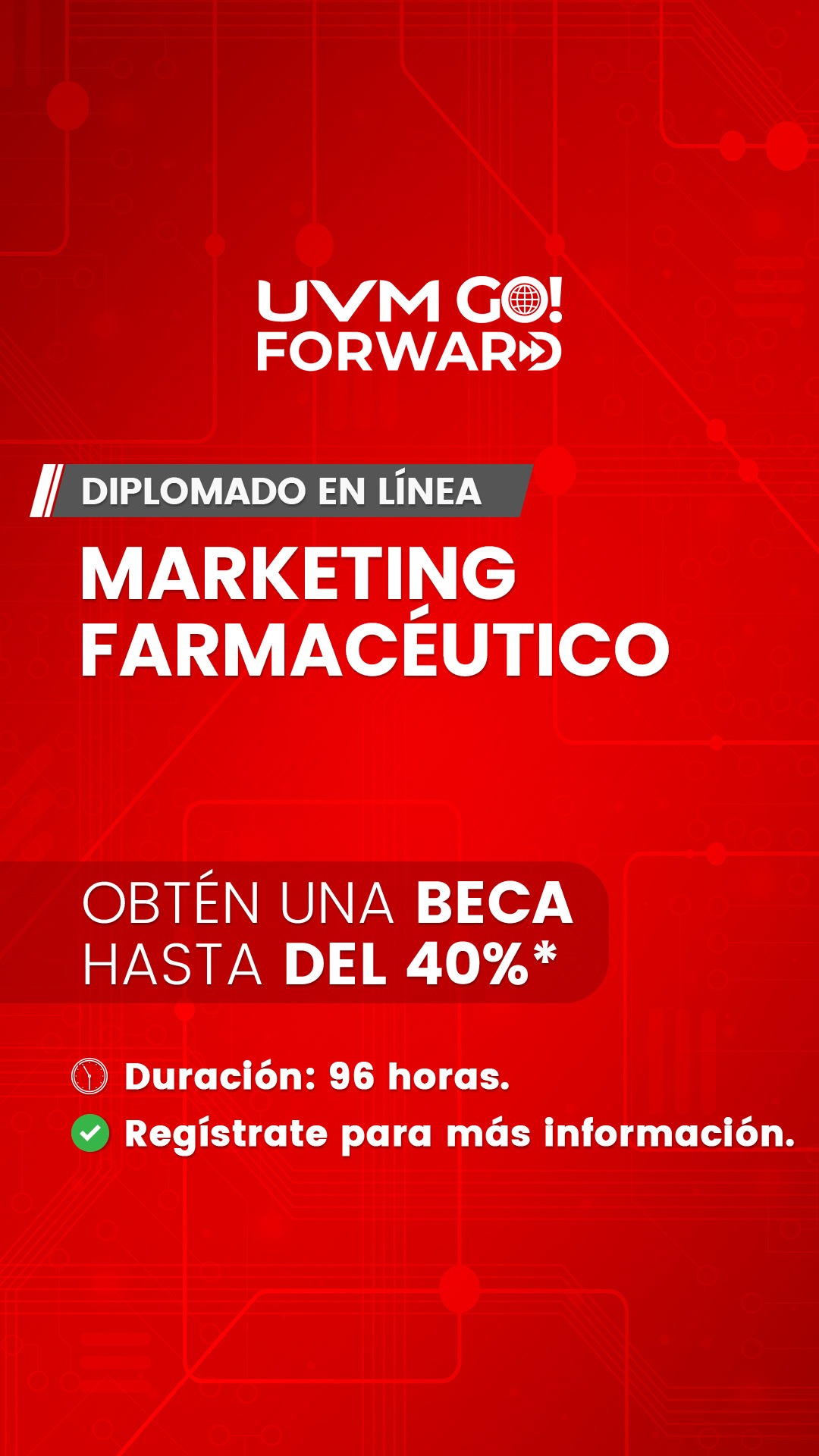 UVM Campus en Línea Facebook ad