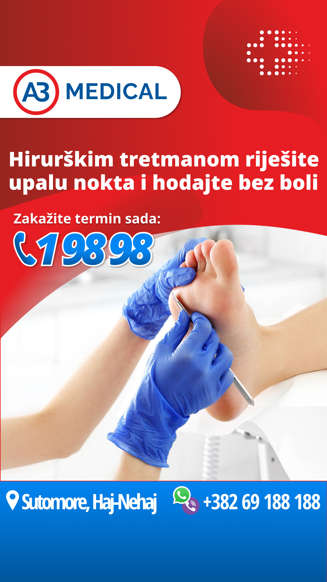 A3 Medical Facebook ad