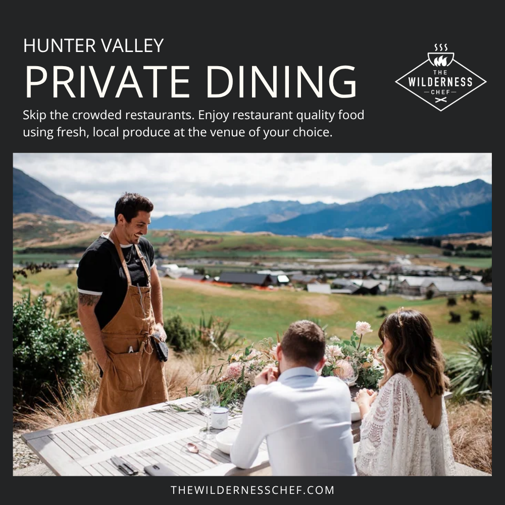 The Wilderness Chef Facebook ad: Bring The Restaurant Experience To Your Table