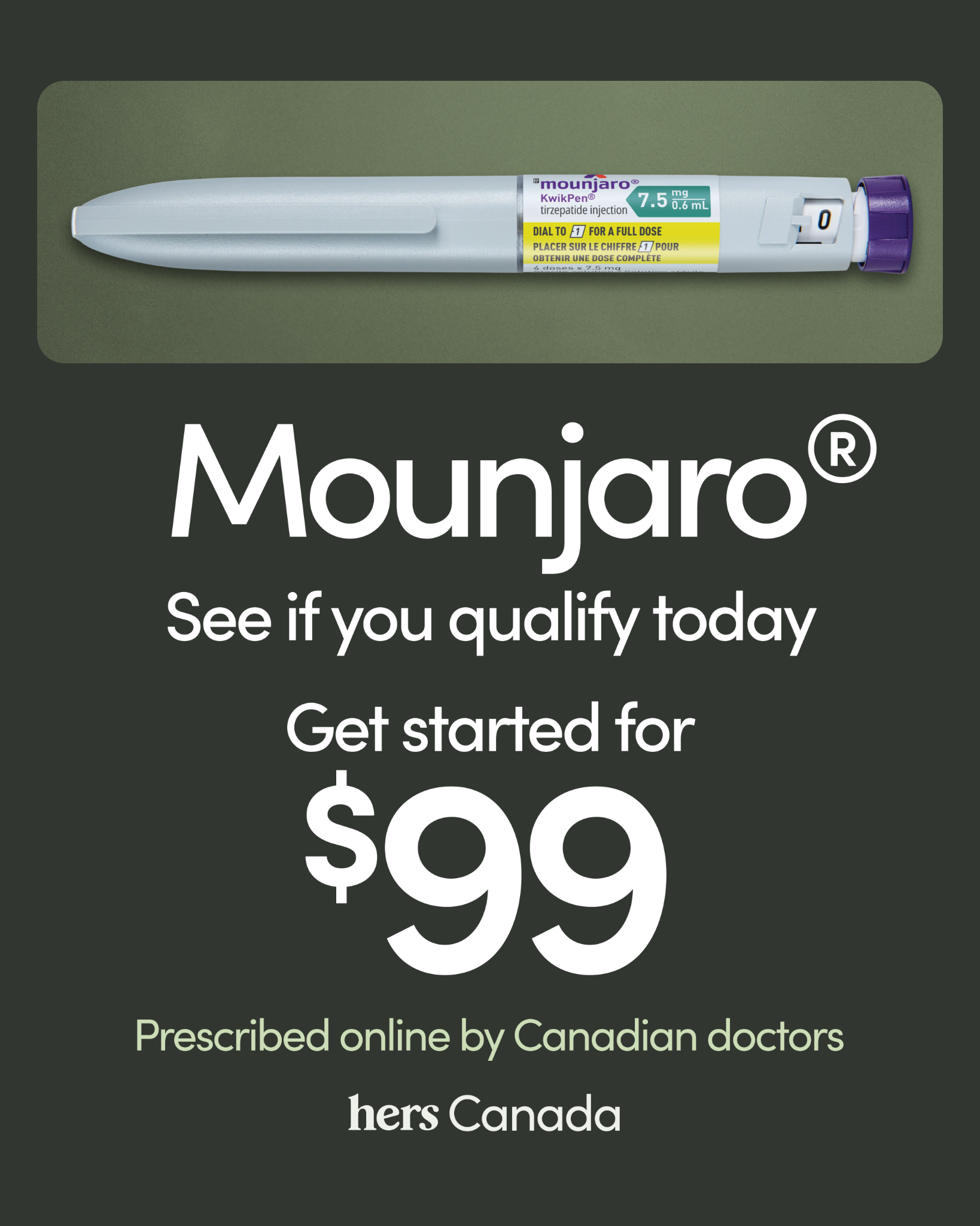 Hers Facebook ad