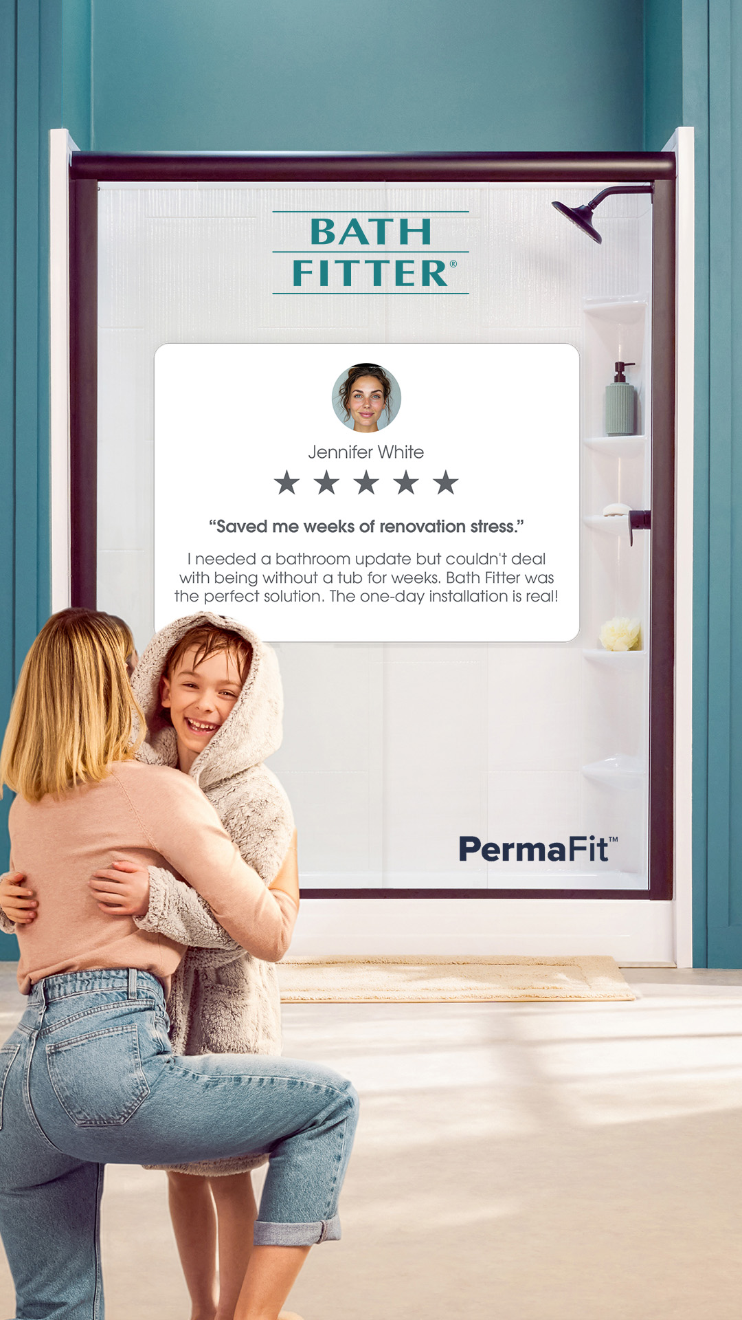 Bath Fitter Facebook ad