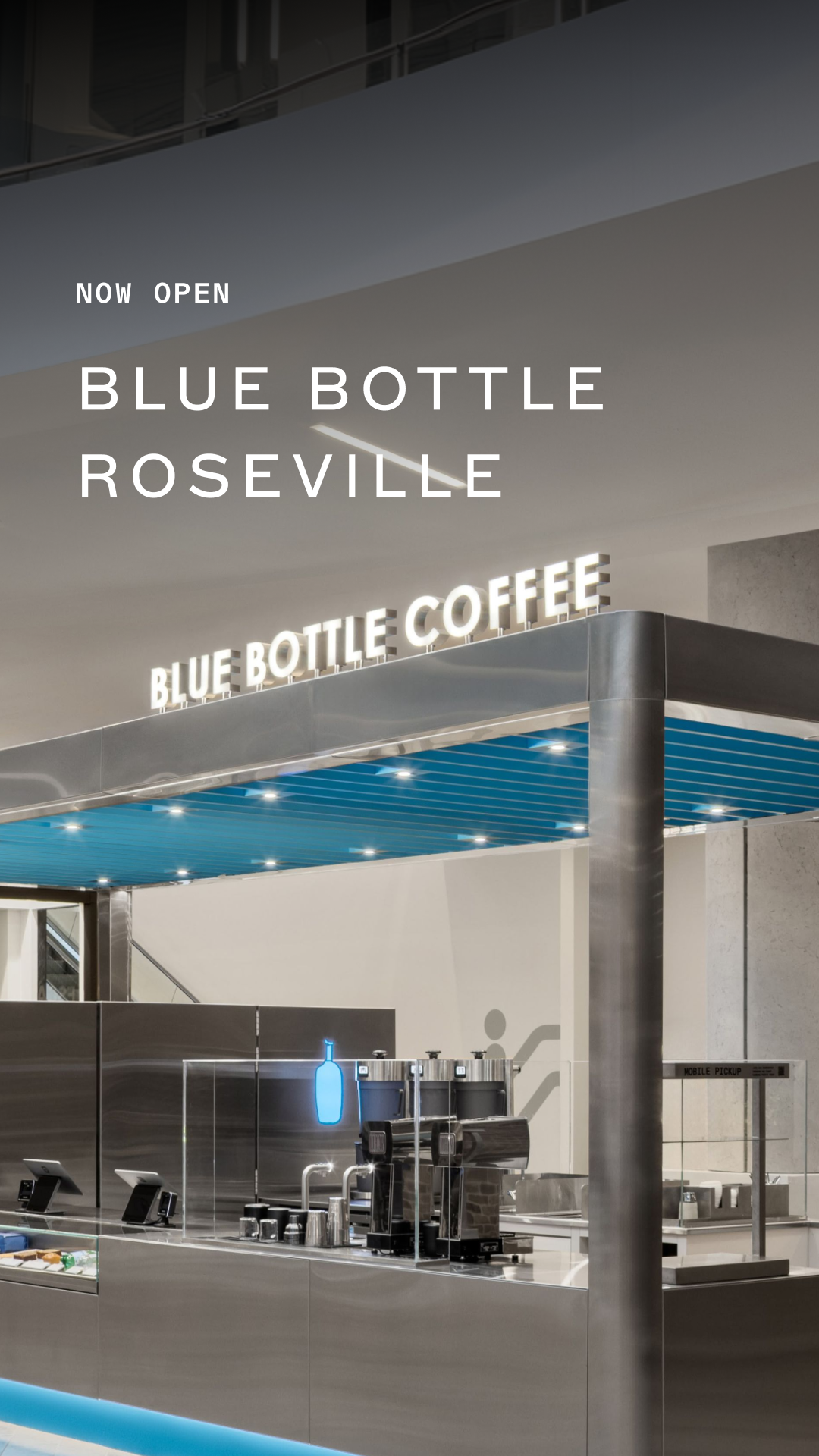 Blue Bottle Coffee Facebook ad