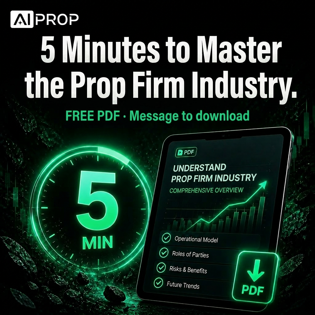 AI - Prop Firm Global Facebook ad: AI Prop - Top AI-Powered Prop Firm Backed by Blockchain…