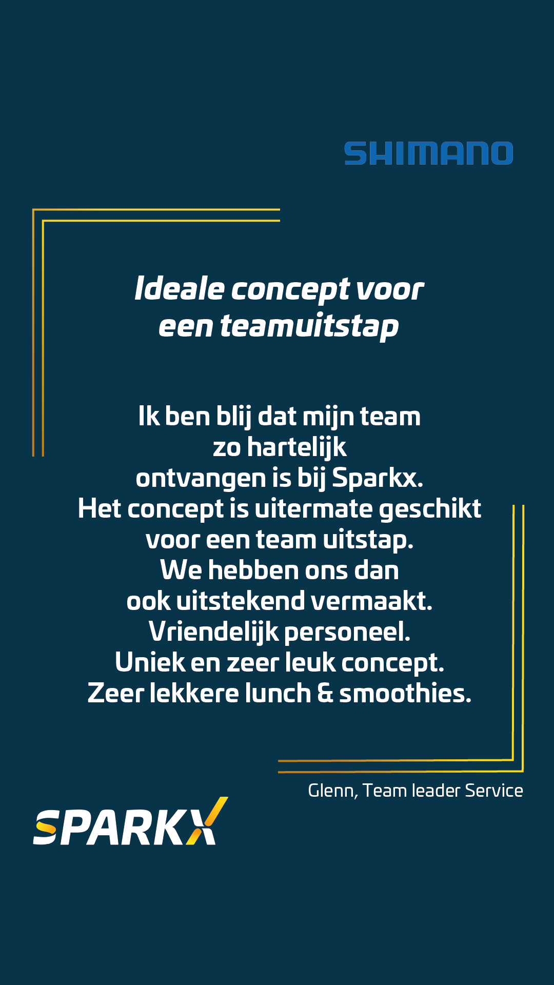 Sparkx Belgium Facebook ad from Dec 18, 2025