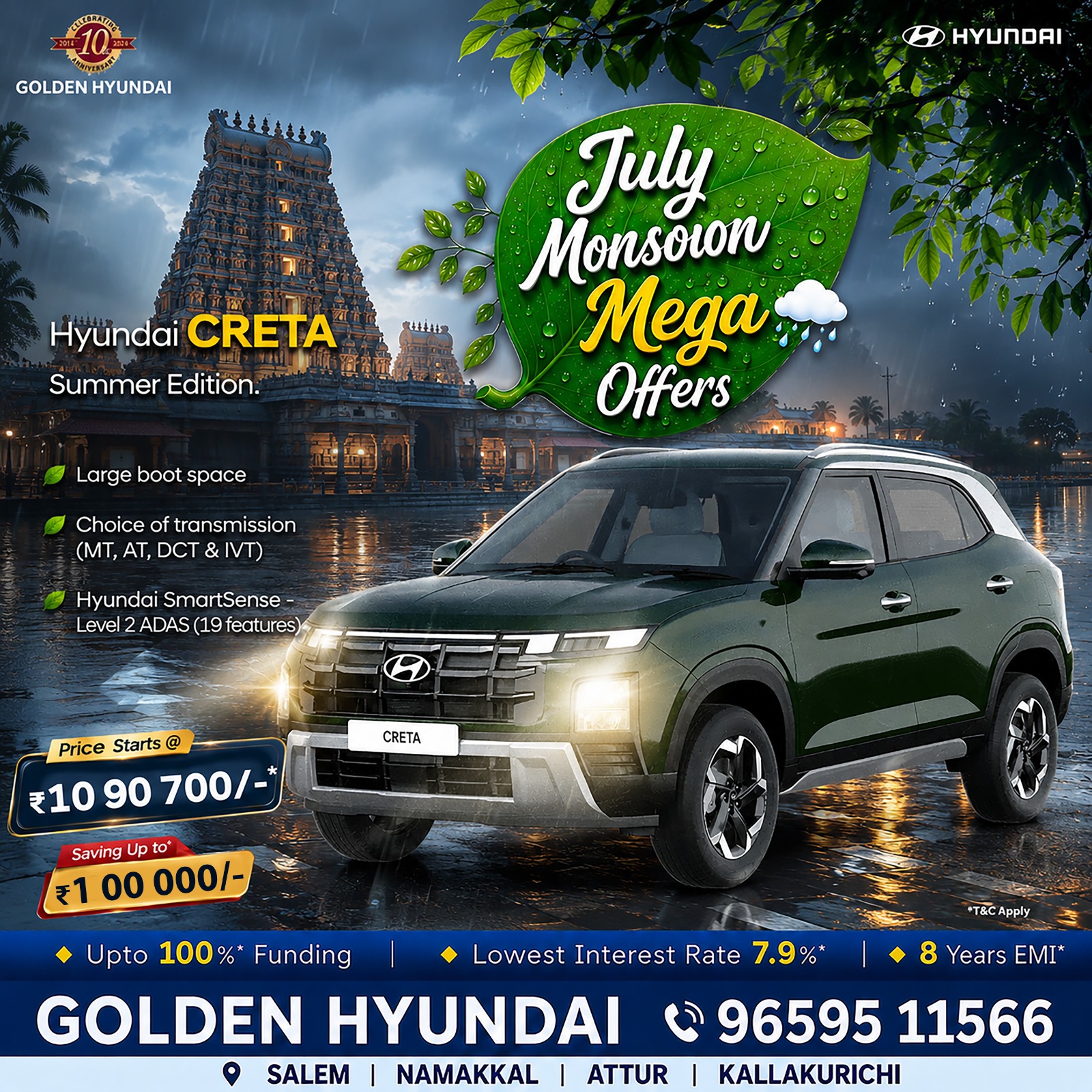 Golden Hyundai Facebook ad