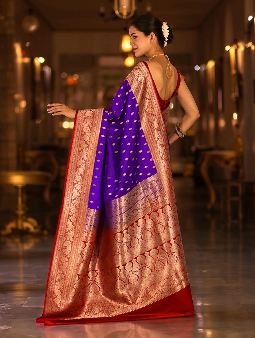 Banarasee Facebook ad: Minimalist Luxury Saree