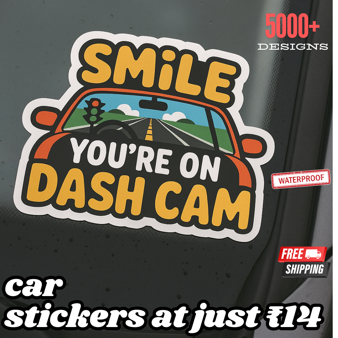 Stickerdise India Facebook ad: Car Stickers at just Rs.14!