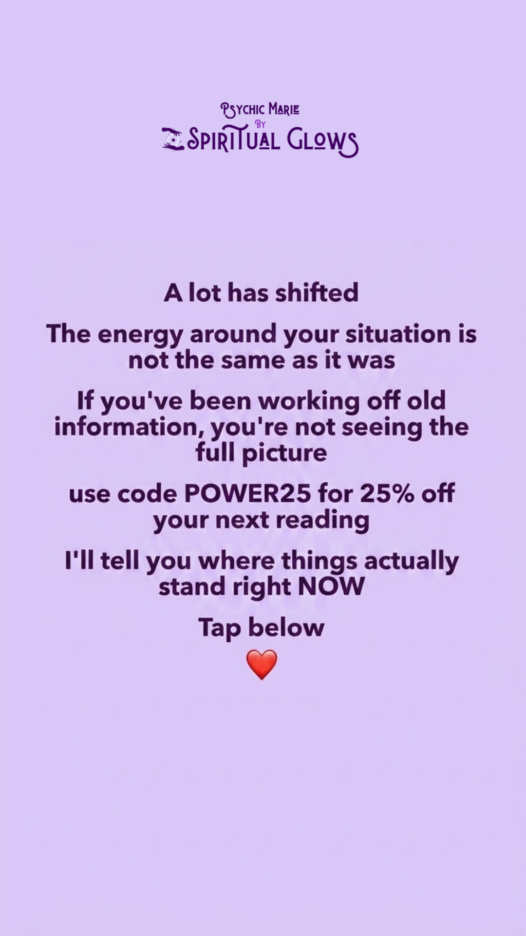 Try Psychic Marie Facebook ad