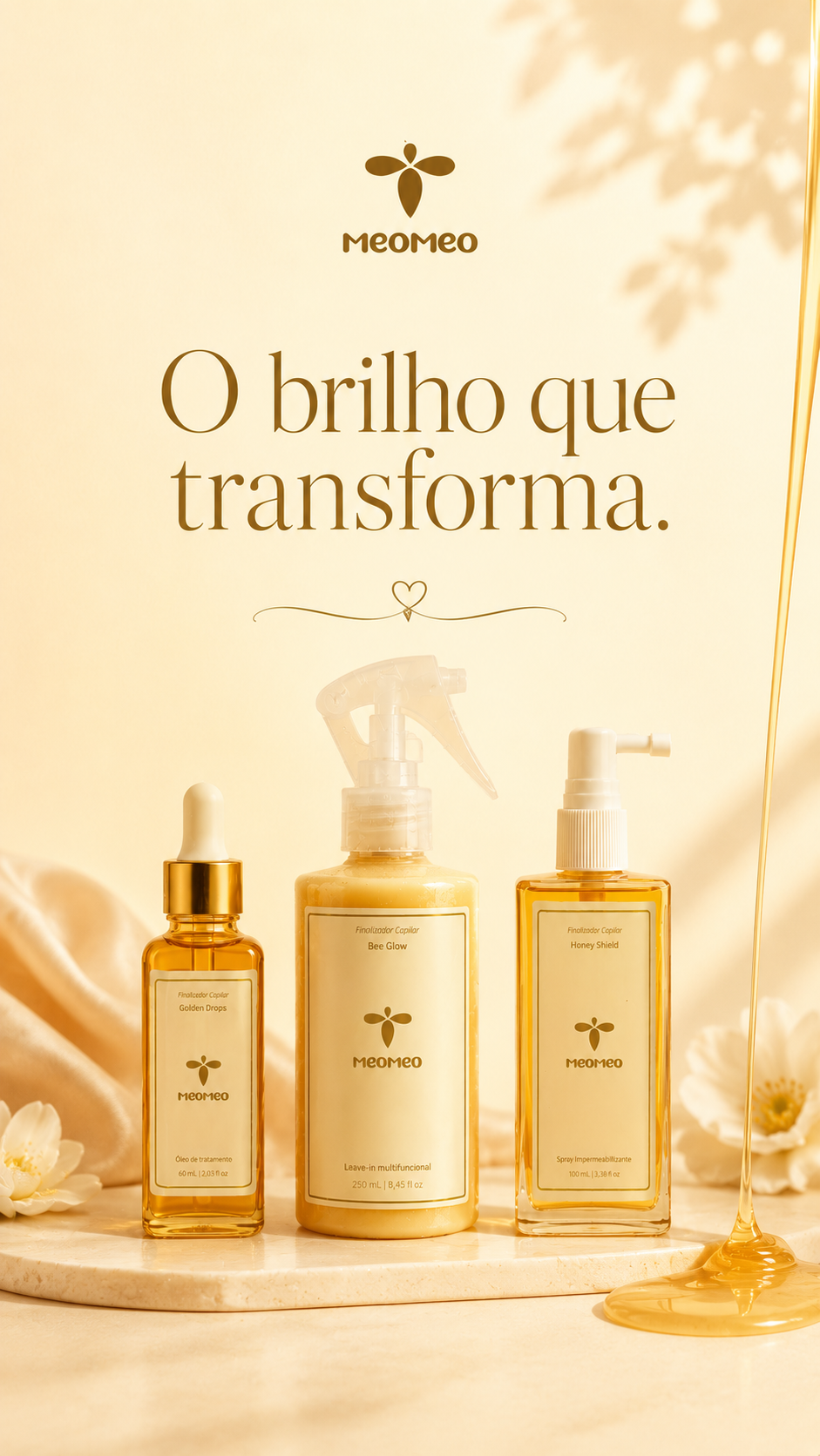 MeoMeo Facebook ad: Produtos a Base de Mel, Própolis e Geleia Real