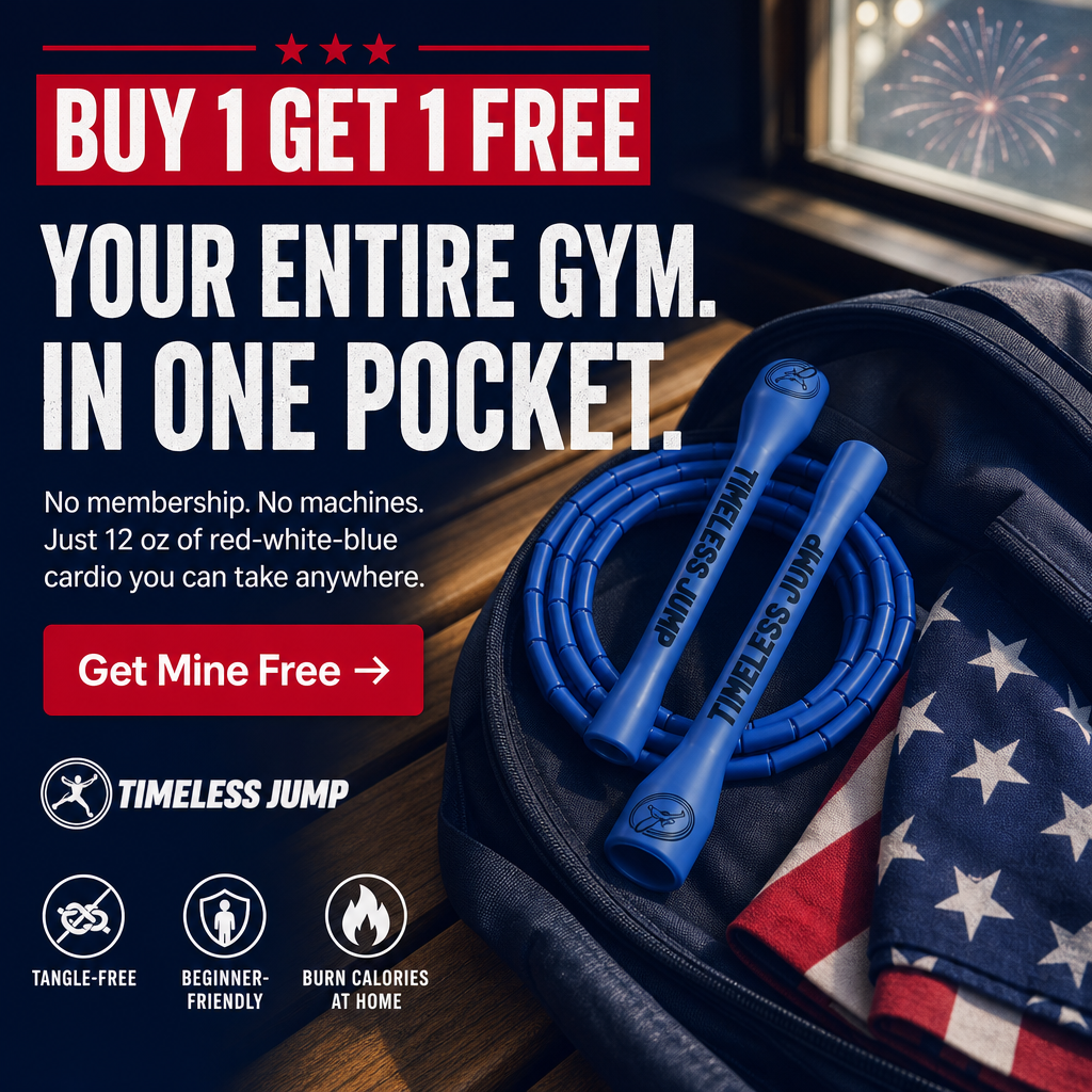 Timeless Jump Facebook ad
