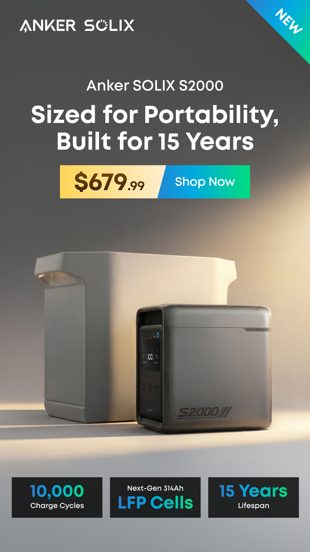 Anker SOLIX Facebook ad