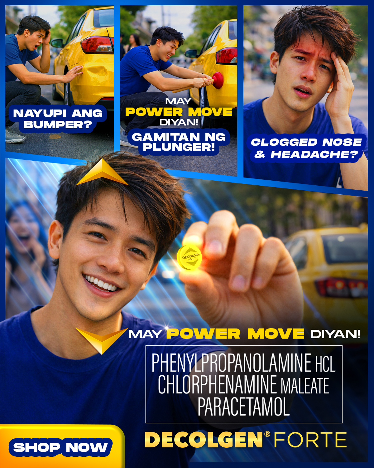 Decolgen Facebook ad: DECOLGEN: Your POWER Move
