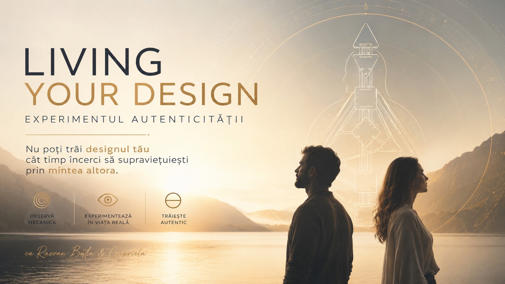 Human Design Pe Scurt Facebook ad: Living Your design sesiune iunie 2026
