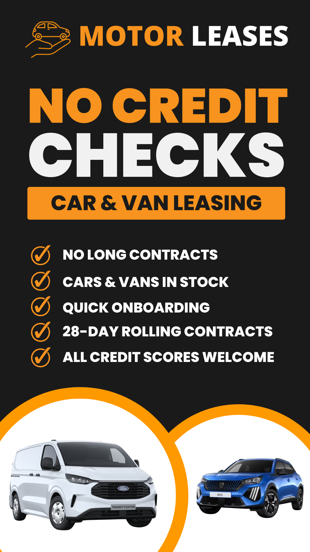 Motor Leases Facebook ad