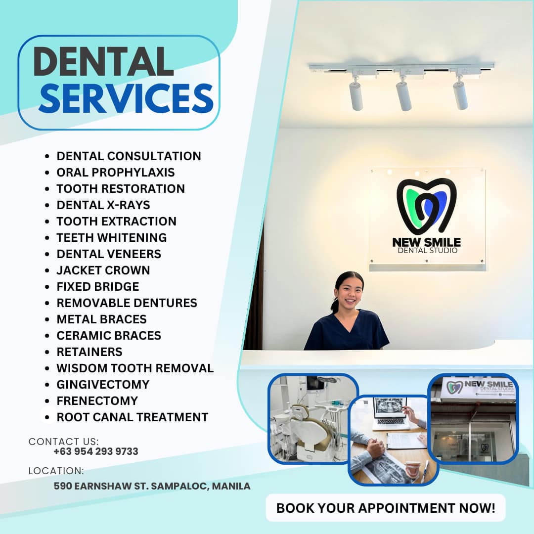New Smile Dental Studio - Earnshaw Branch Facebook ad: GET AWAY FROM YOUR DENTAL PROBLEMS!