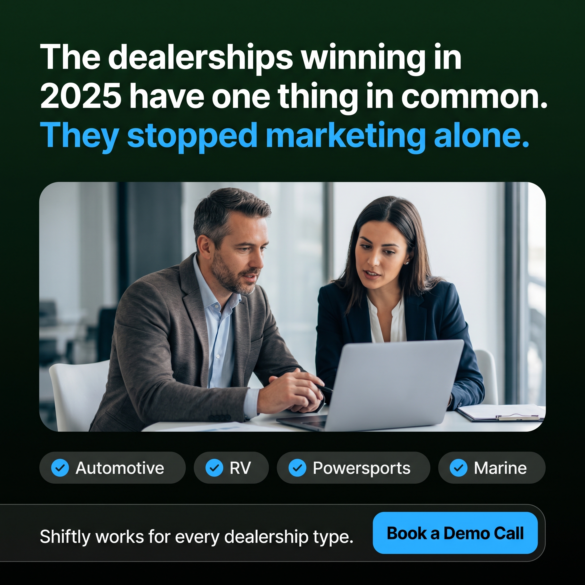 Shiftly Facebook ad