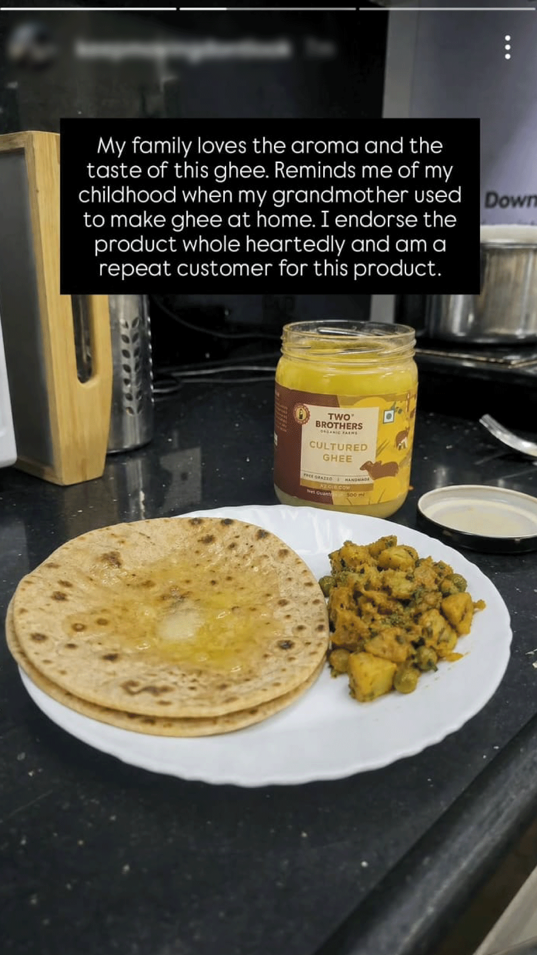 Two Brothers Organic Farms Facebook ad