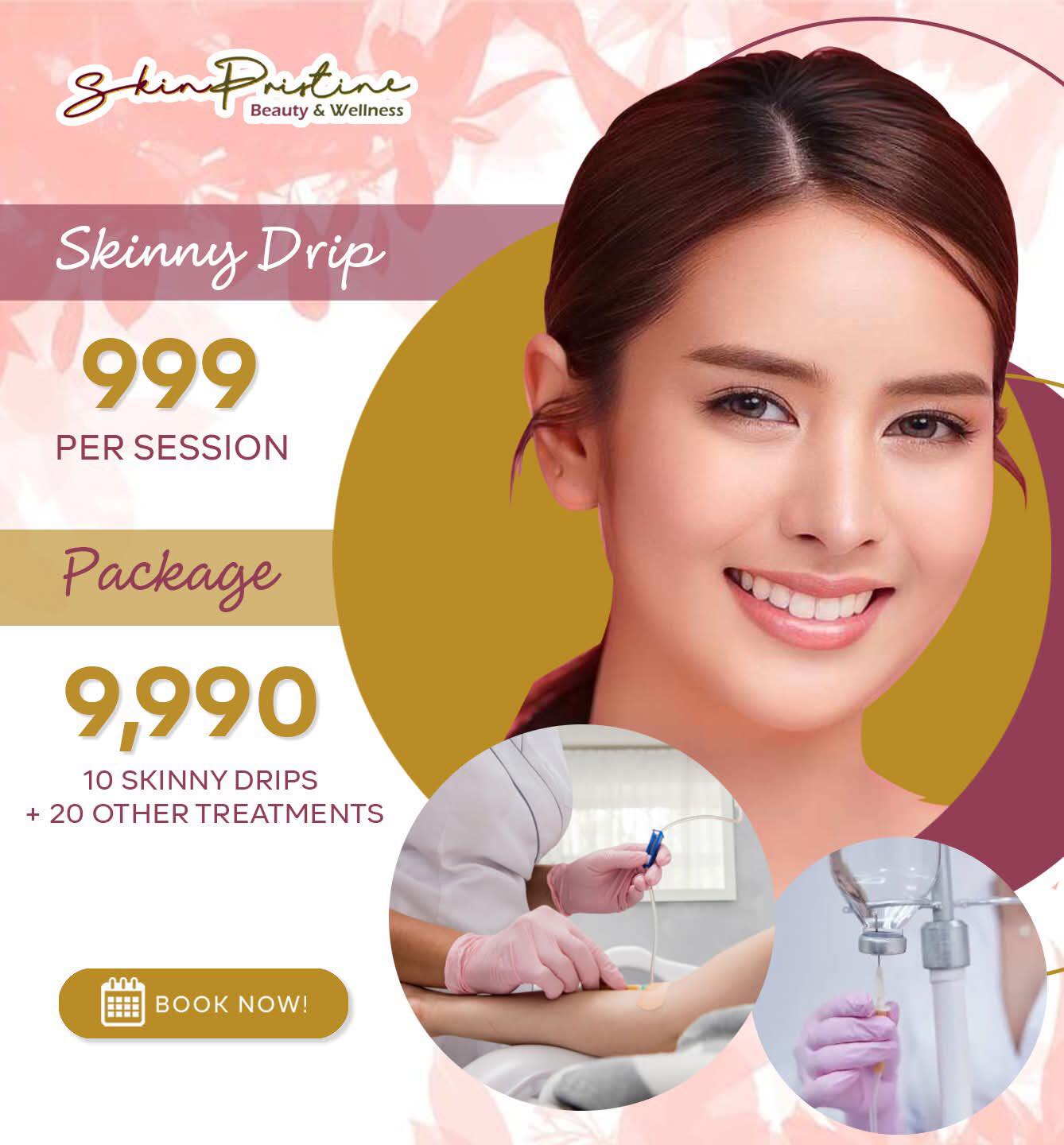Skin Pristine Beauty and Wellness - Timog Facebook ad: Skin Pristine’s BEAUTY INFUSION