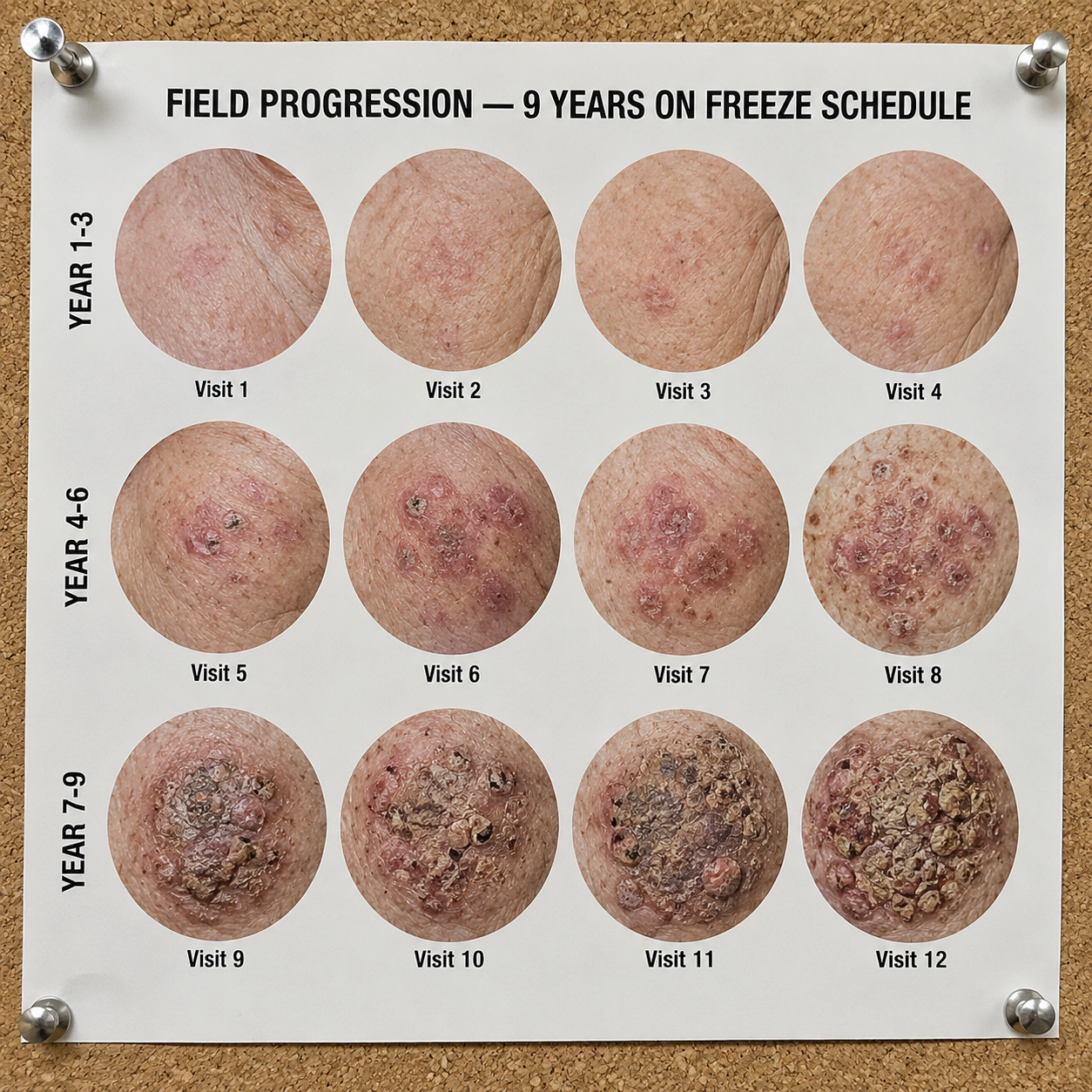 Actinic Keratosis Recovery Facebook ad: Find Your Case. Most Women Are Between 5 and 8 Before…
