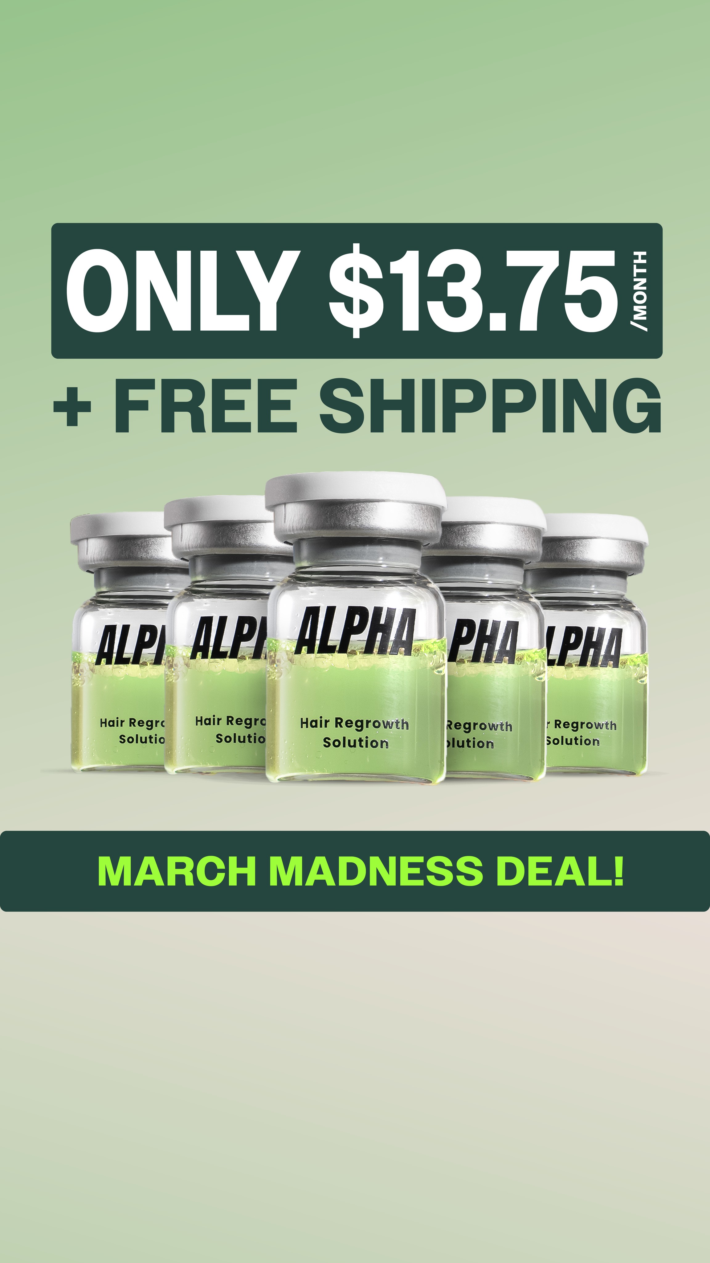 AlphaInfuse Facebook ad