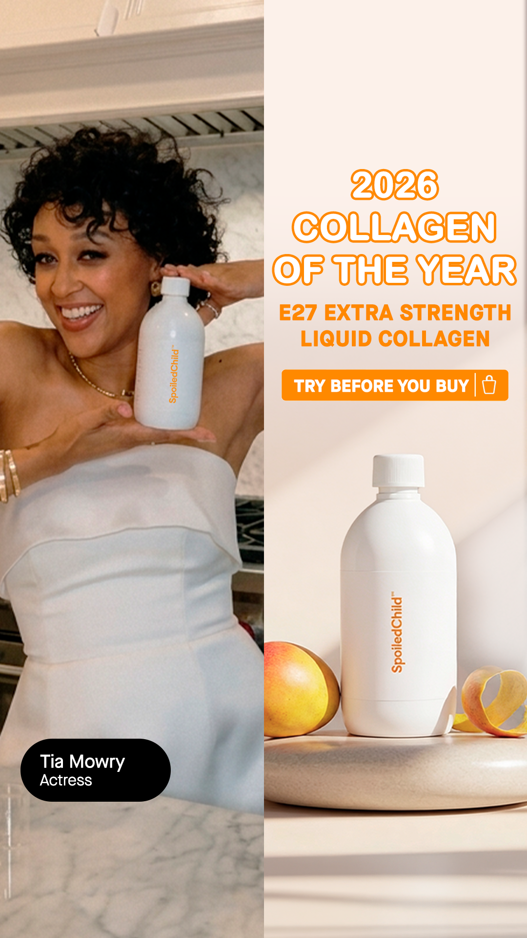 Tia Mowry Facebook ad