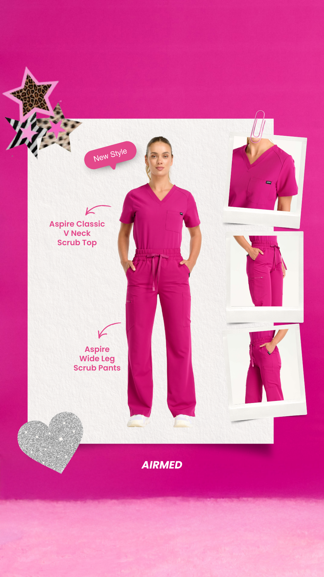 Airmed Scrubs Facebook ad