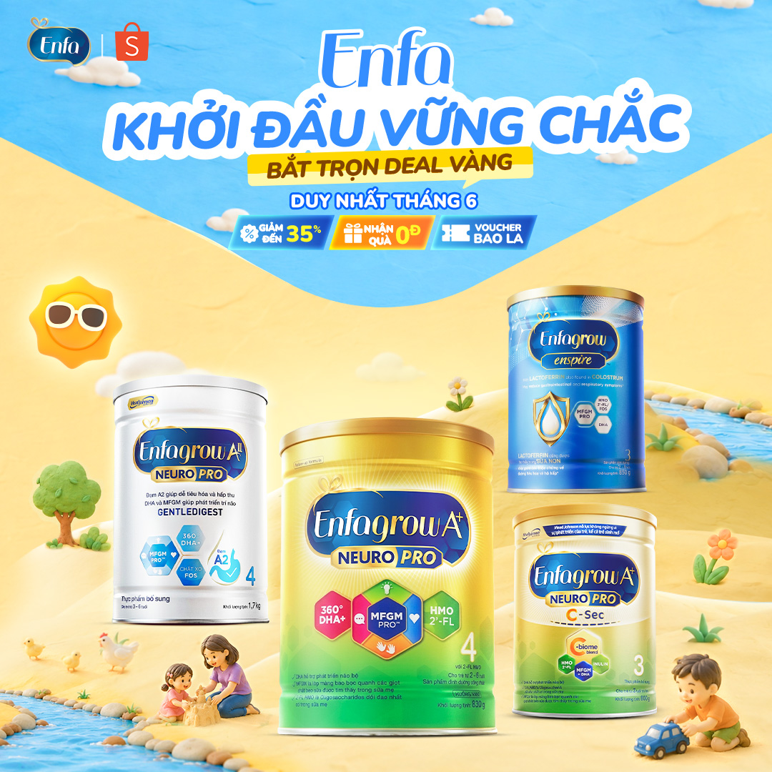 Enfa A+ Smart Club Facebook ad: GIẢM 35% - DUY NHẤT THÁNG 6