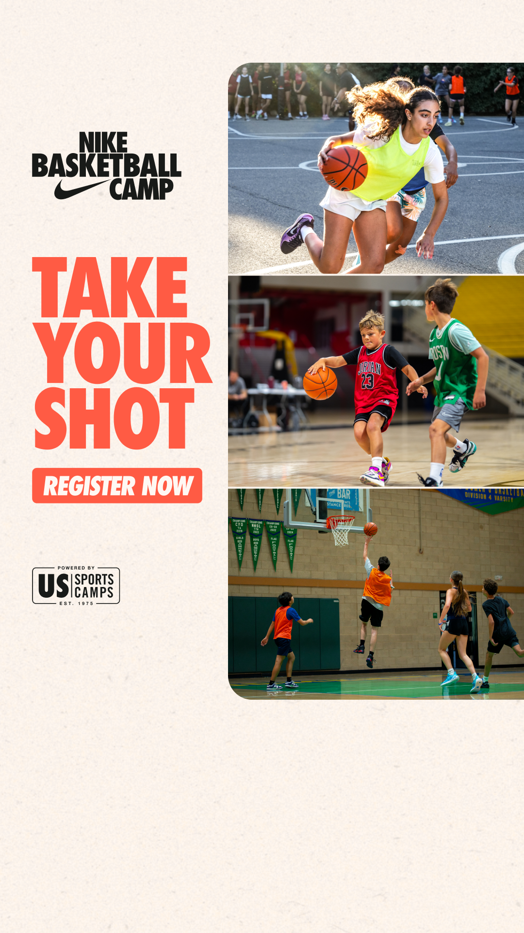 US Sports Camps - NIKE Sports Camps Facebook ad