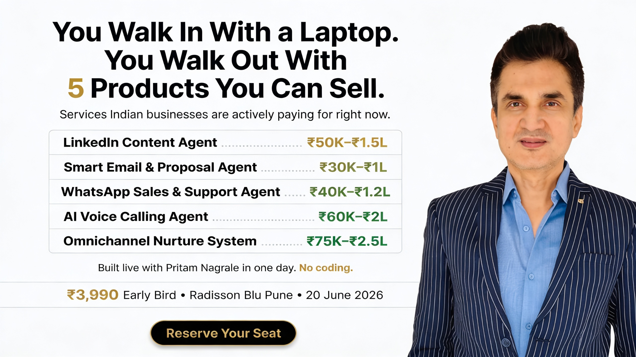 Pritam Nagrale Facebook ad