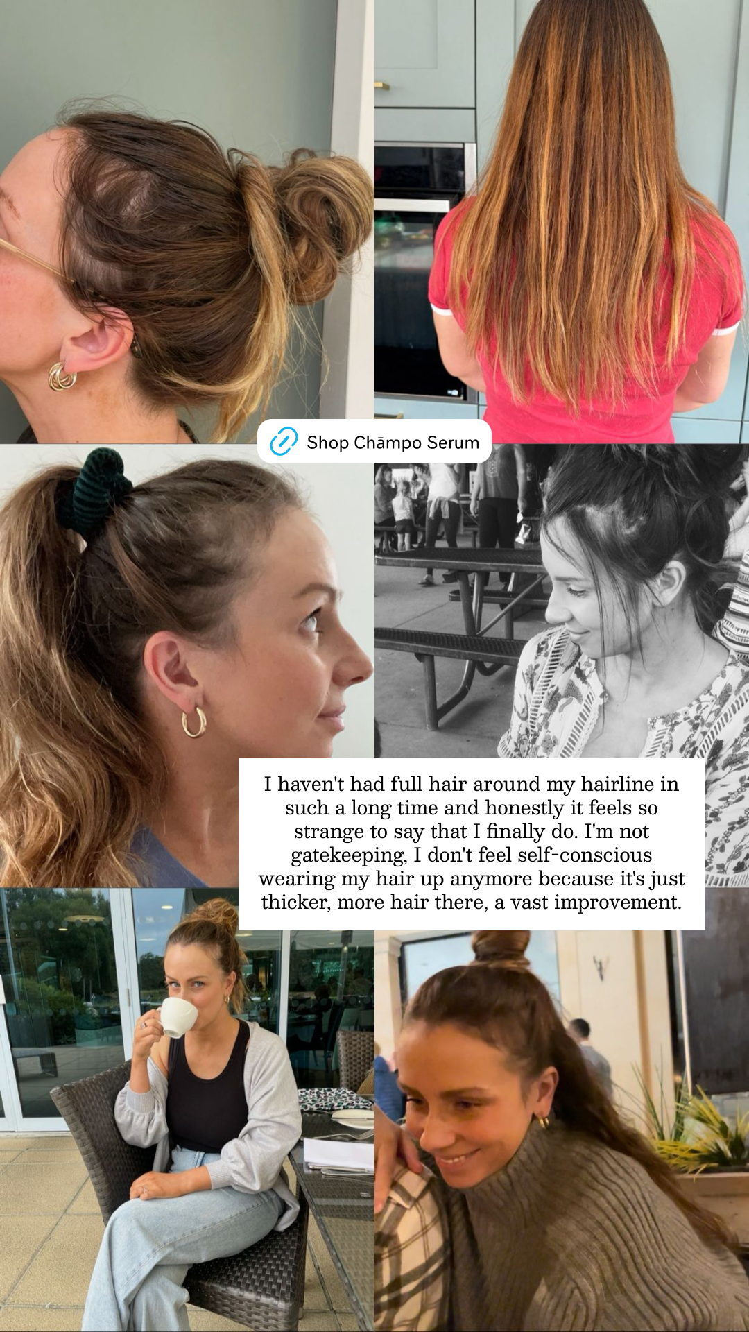 Chāmpo Haircare Facebook ad