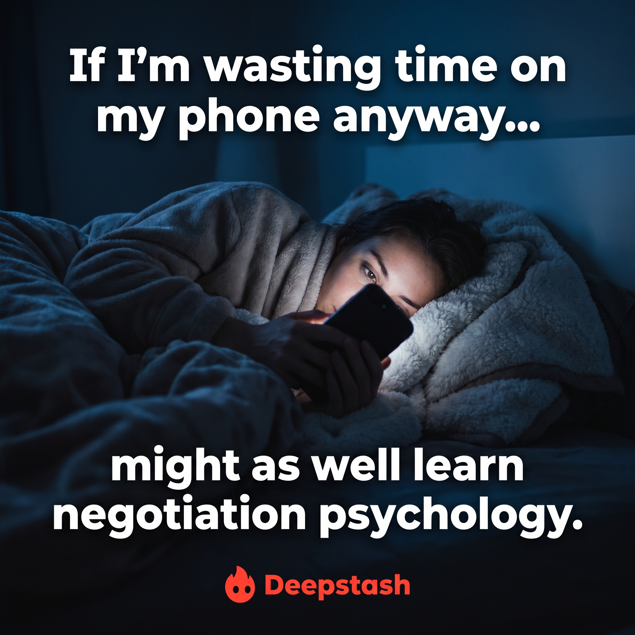 Deepstash Facebook ad