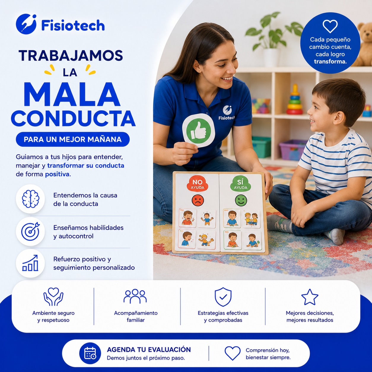 Fisiotech Rehabilitación integral Interdisciplinaria Facebook ad: Chatea con nosotros