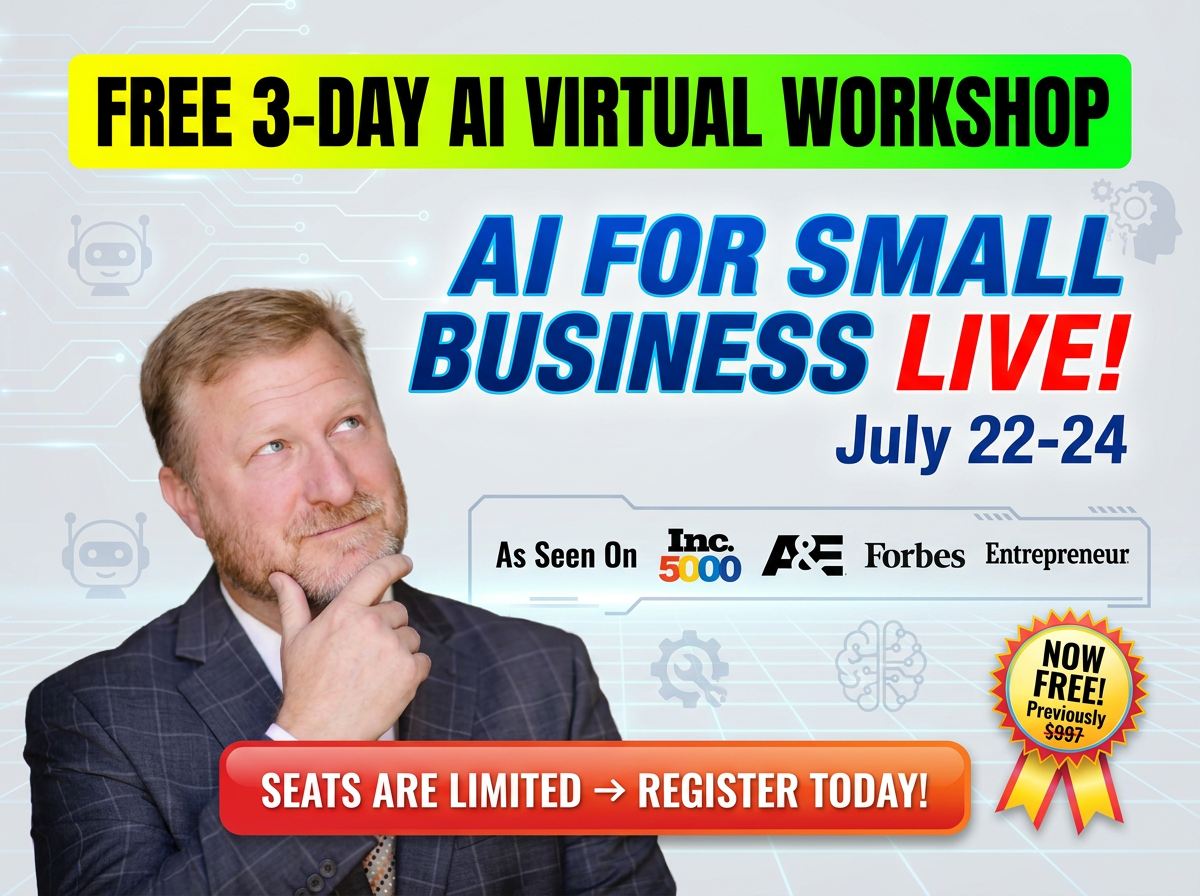 AI for small business owners - AI education Facebook ad