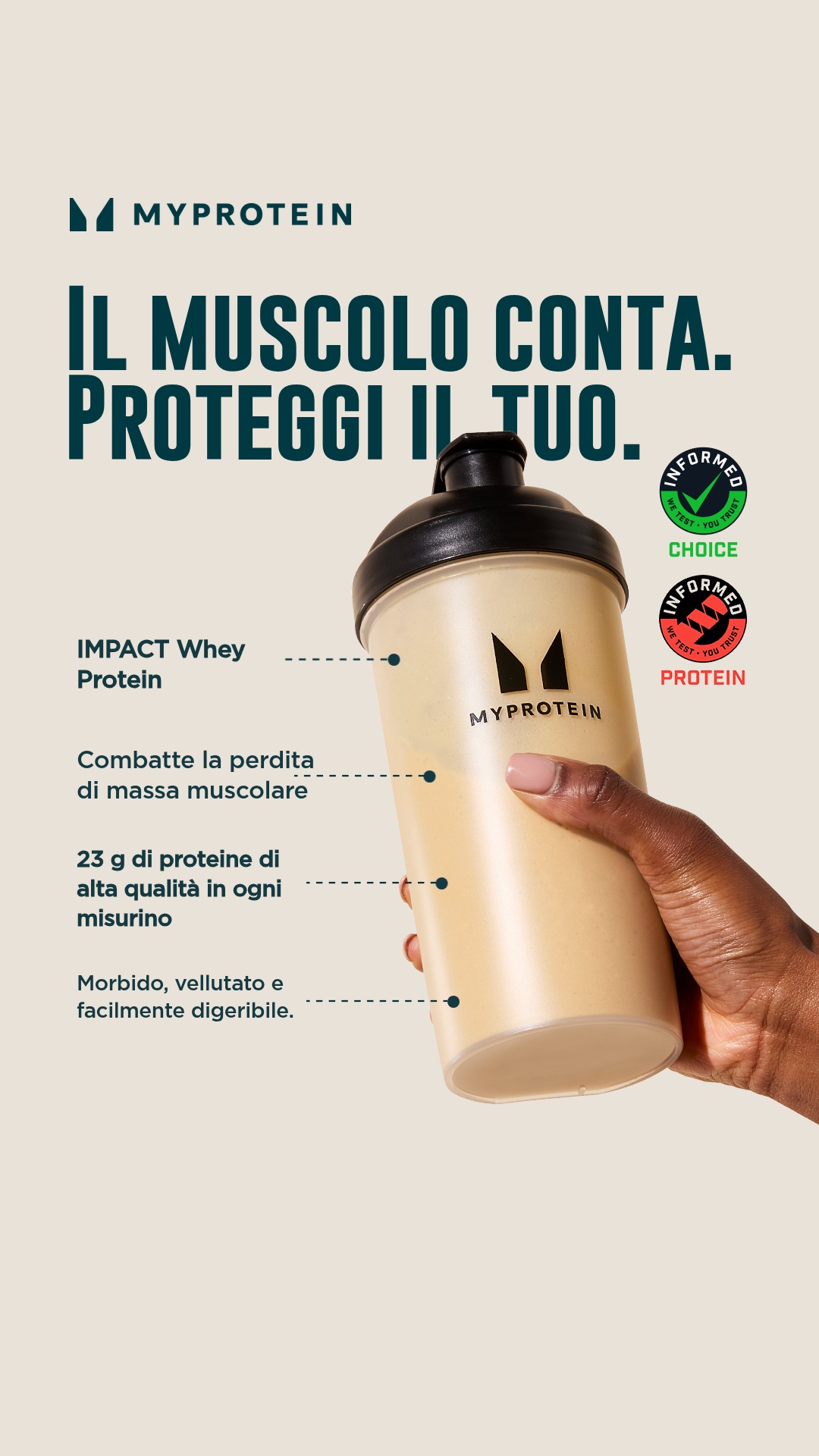 Myprotein Facebook ad