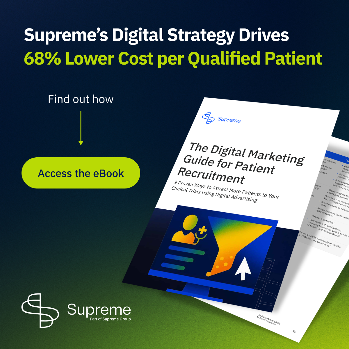 Supreme Optimization Facebook ad
