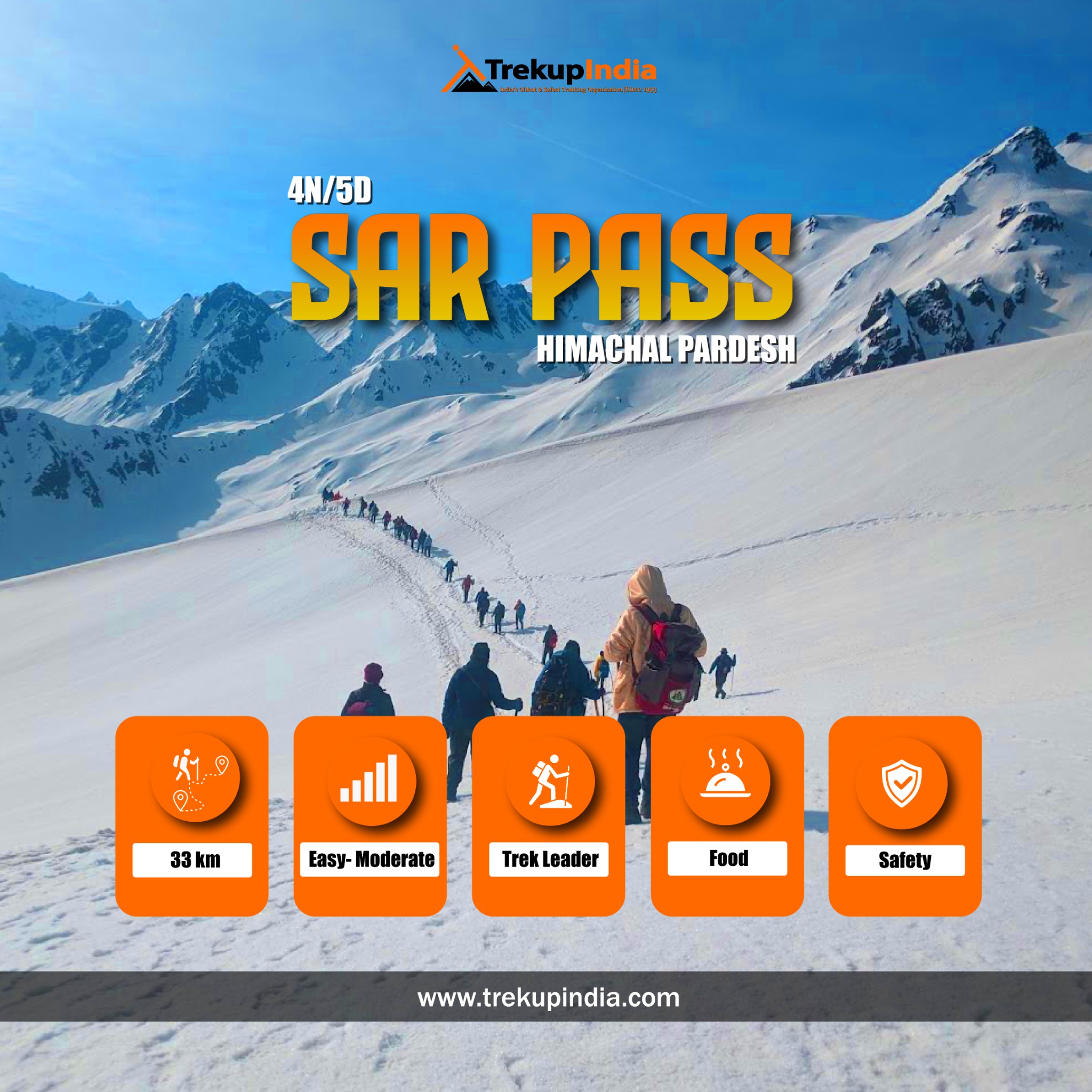 Trekup India Facebook ad: Spring is the perfect season to experience the…