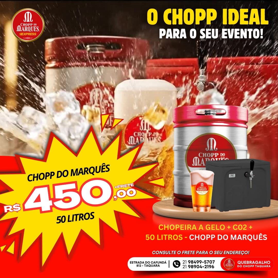 Quebra galho do chopp Facebook ad: Faço festas e eventos com aluguel de chopeira…