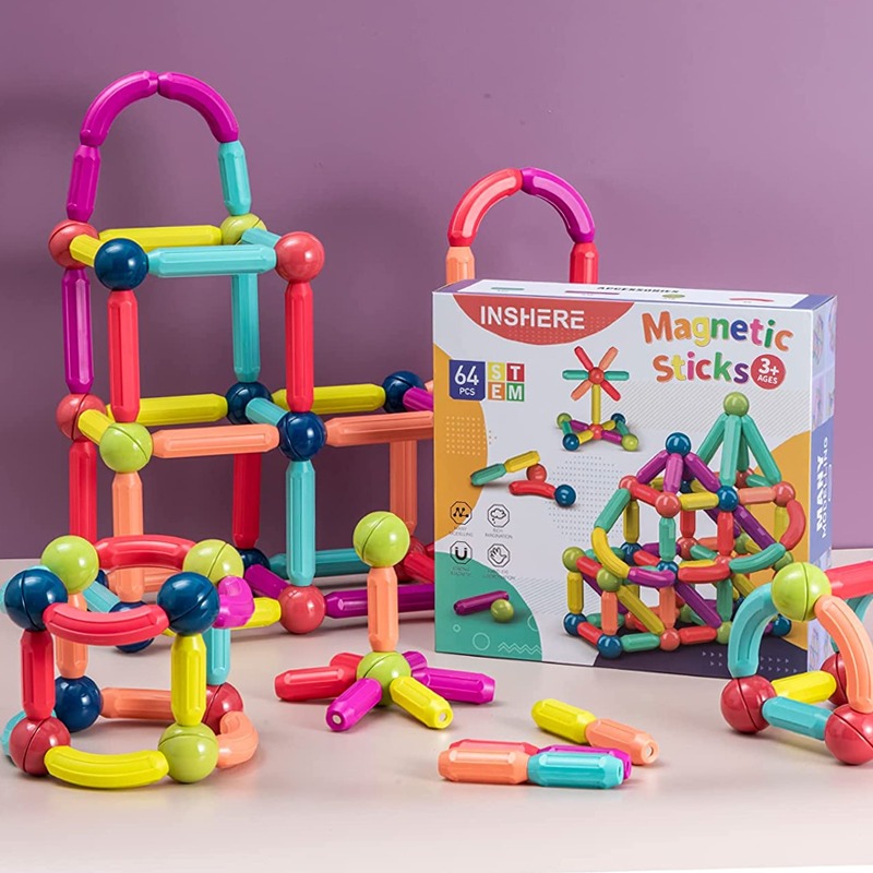 ToyZone.Pk Facebook ad: Snap, Stack & Create, The Ultimate Magnetic Toy!