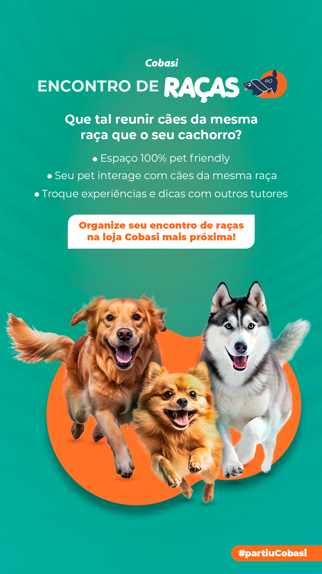 Cobasi - Essencial para a vida Facebook ad: Acesse os próximos eventos aqui