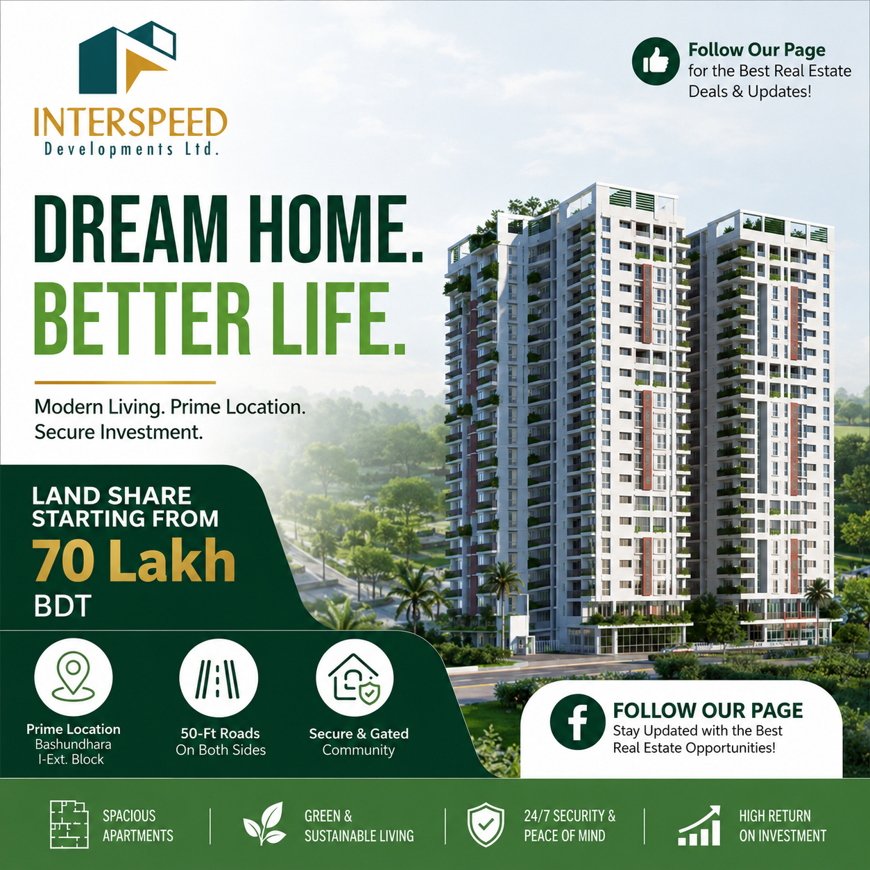 Interspeed Developments Facebook ad