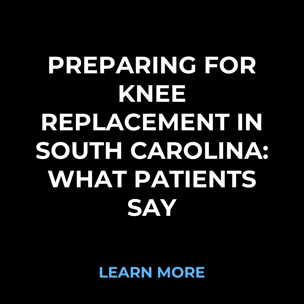 Answer Zone Facebook ad: Knee Replacement Surgery in South Carolina