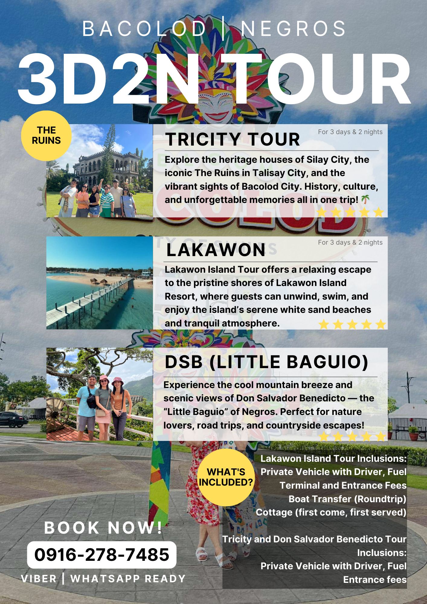 Bacolod Tours - Trek Facebook ad: ๐ฏ๐๐ฎ๐ก ๐ง๐ข๐จ๐ฅ, ๐ฌ๐ต๐ญ๐ฒ-๐ฎ๐ณ๐ด-๐ณ๐ฐ๐ด๐ฑ