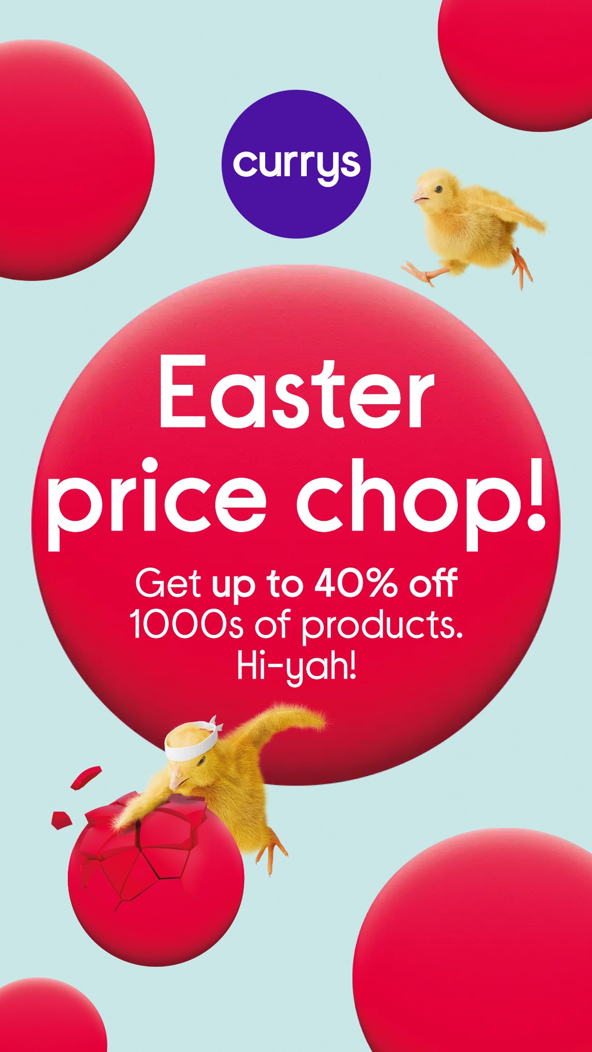 Currys Facebook ad