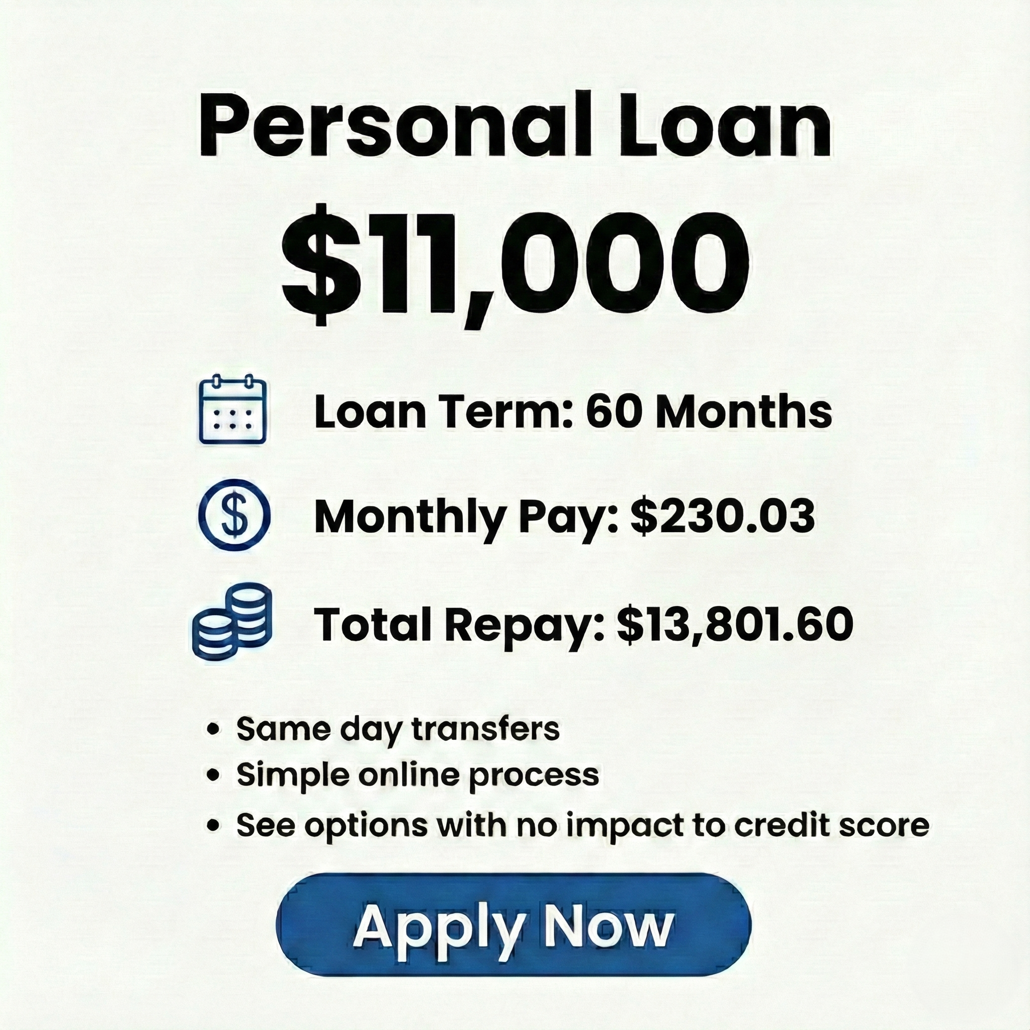 Loans Canada Facebook ad