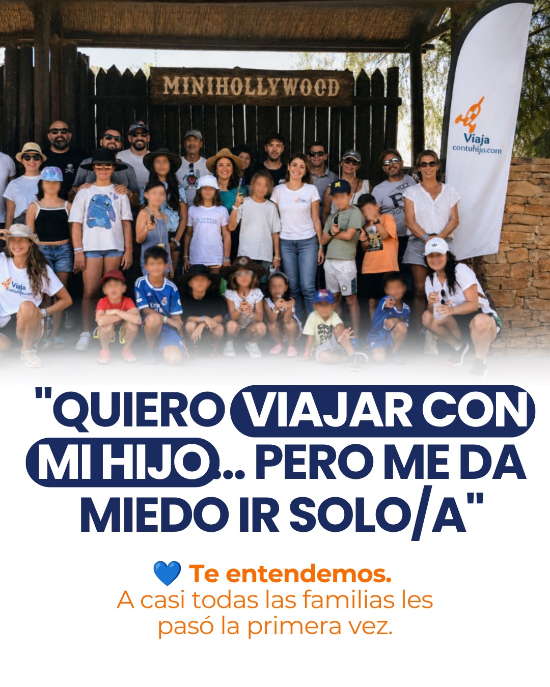 viajacontuhijo Facebook ad: No lo decimos nosotros.