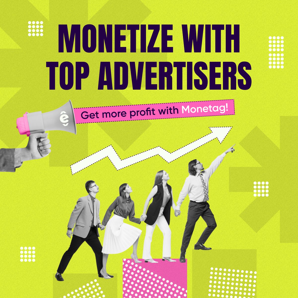 Monetag Facebook ad