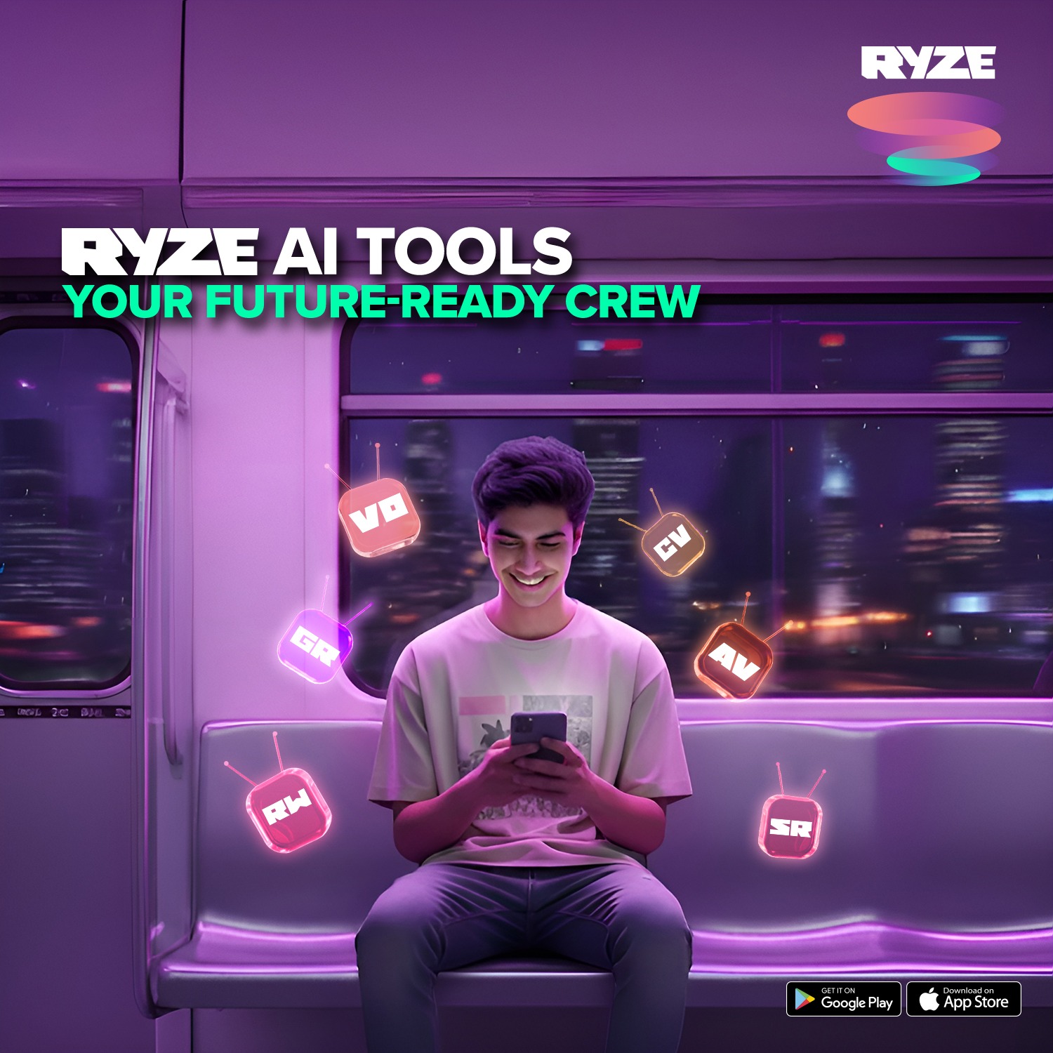 RYZE Live Facebook ad