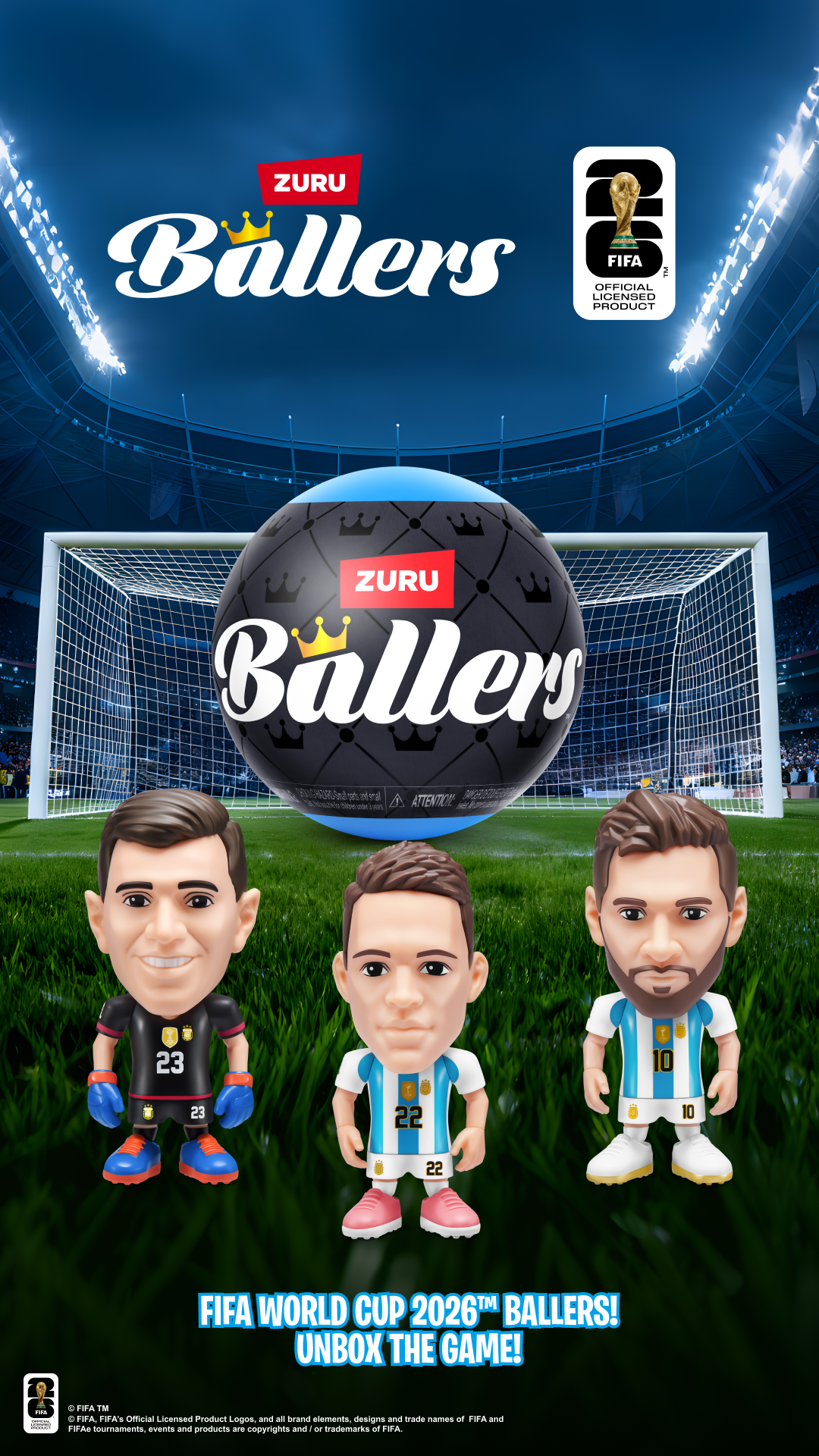 ZURU Ballers Facebook ad